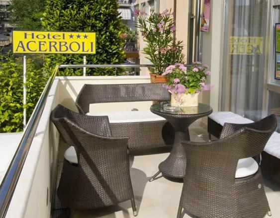 Hotel Acerboli Rimini Exteriör bild